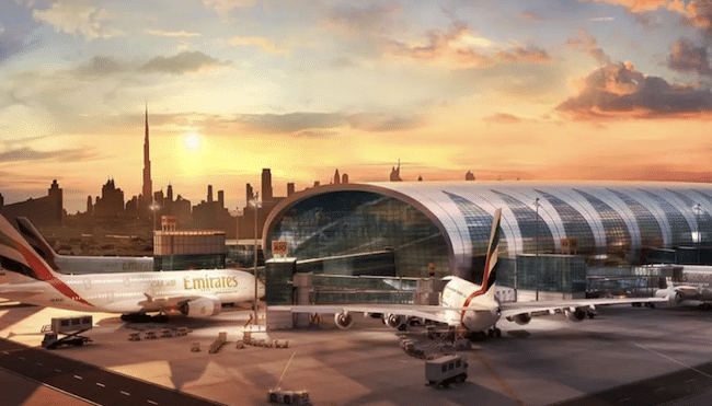 Plan aéroport Dubaï 2