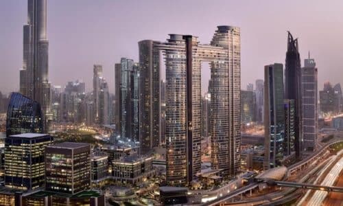 Endereço Sky View Dubai 1