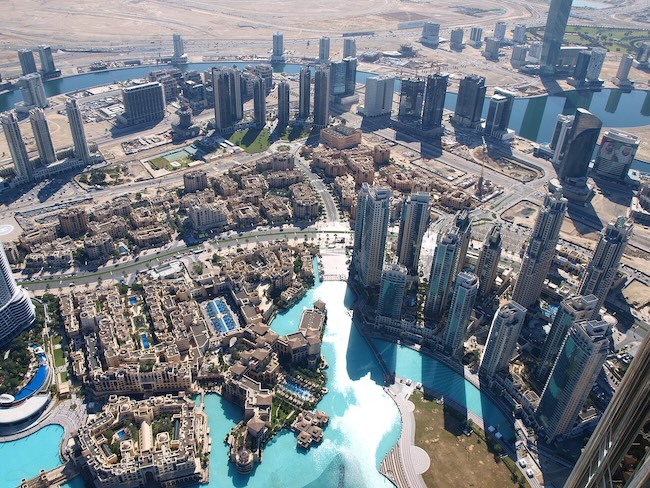 Mappa Dubai Quartiere 2