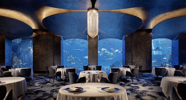 Restaurant Aquarium Dubai 1