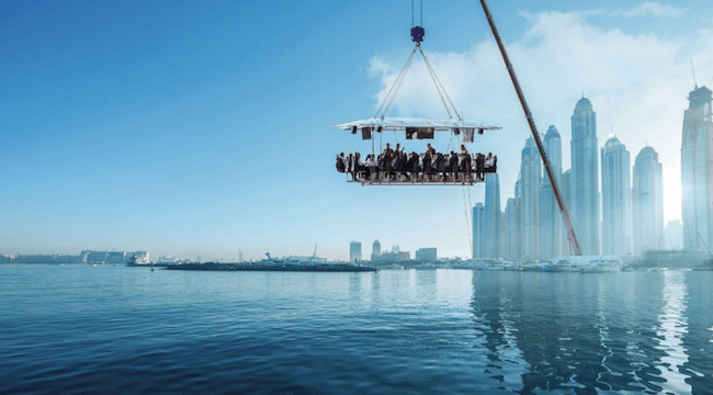 Dinner in the Sky Dubai 2