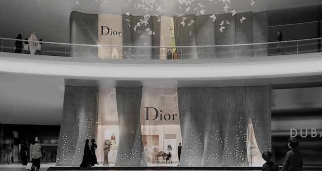 Dior Dubai Mall : Luxe et Élegance Inédits