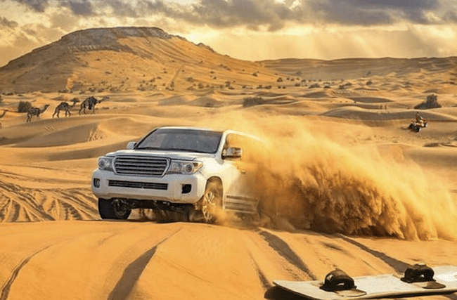 Dune bashing Dubai 1