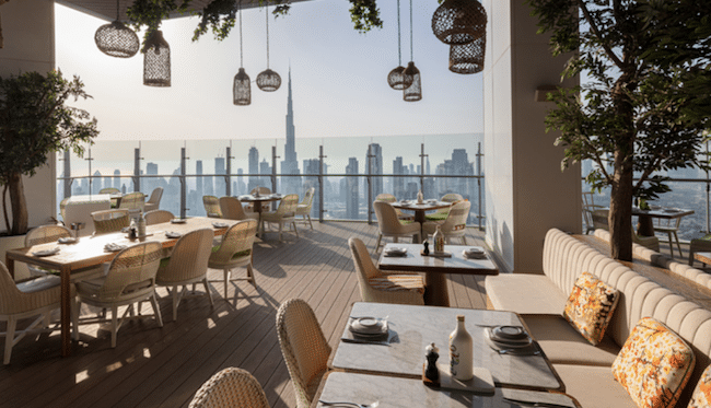 Restaurant italien Dubai 1